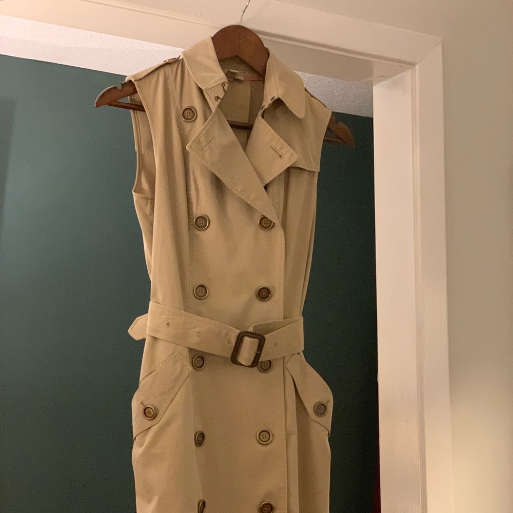 Burberry Brit Trench Vest/Dress • Size 6 (US)